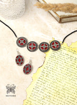 Load image into Gallery viewer, Amara-Necklace-&-Earrings