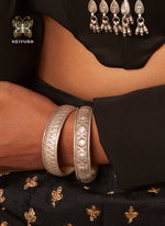 Load image into Gallery viewer, Banjara-Silver-bracelet-set-