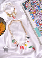 Load image into Gallery viewer, Hot Chilli Necklace and Bracelet