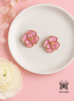 Load image into Gallery viewer, Eden Bloom Earrings (Pink)