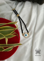 Load image into Gallery viewer, Evil-Eye-Braclet-Black