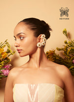 Load image into Gallery viewer, Gajra-Earcuff-Earrings-3