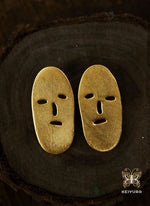 Load image into Gallery viewer, Golden Moon Earring