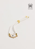 Load image into Gallery viewer, Evil Eye Bracelet White 1
