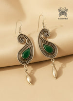 Load image into Gallery viewer, Malti Earrings (Green)