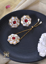 Load image into Gallery viewer, Mother-of-pearls-earring-set