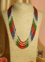 Load image into Gallery viewer, Saavri Pearl Necklace (Multicolor)