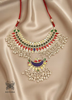 Load image into Gallery viewer, Satrangi Glass Necklace