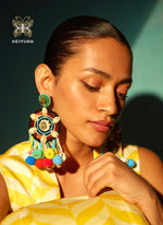 Load image into Gallery viewer, Tarang-Earrings