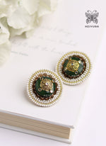 Load image into Gallery viewer, Tarika-Earrings---Green