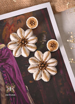 Load image into Gallery viewer, Water-lily-earrings