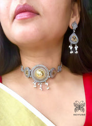 Diya-Necklace-set