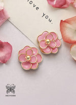 Load image into Gallery viewer, Eden Bloom Earrings (Pink)