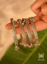 Load image into Gallery viewer, Ghungroo Bangles ( Set of 4 ) 