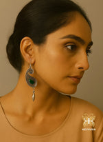 Load image into Gallery viewer, Malti Earrings (Green)
