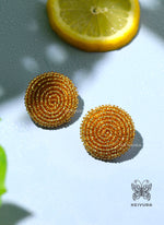 Load image into Gallery viewer, Poppy-Earrings-golden

