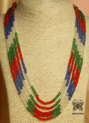 Saavri Pearl Necklace (Multicolor)