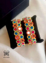 Load image into Gallery viewer, Satrangi Bangle Set