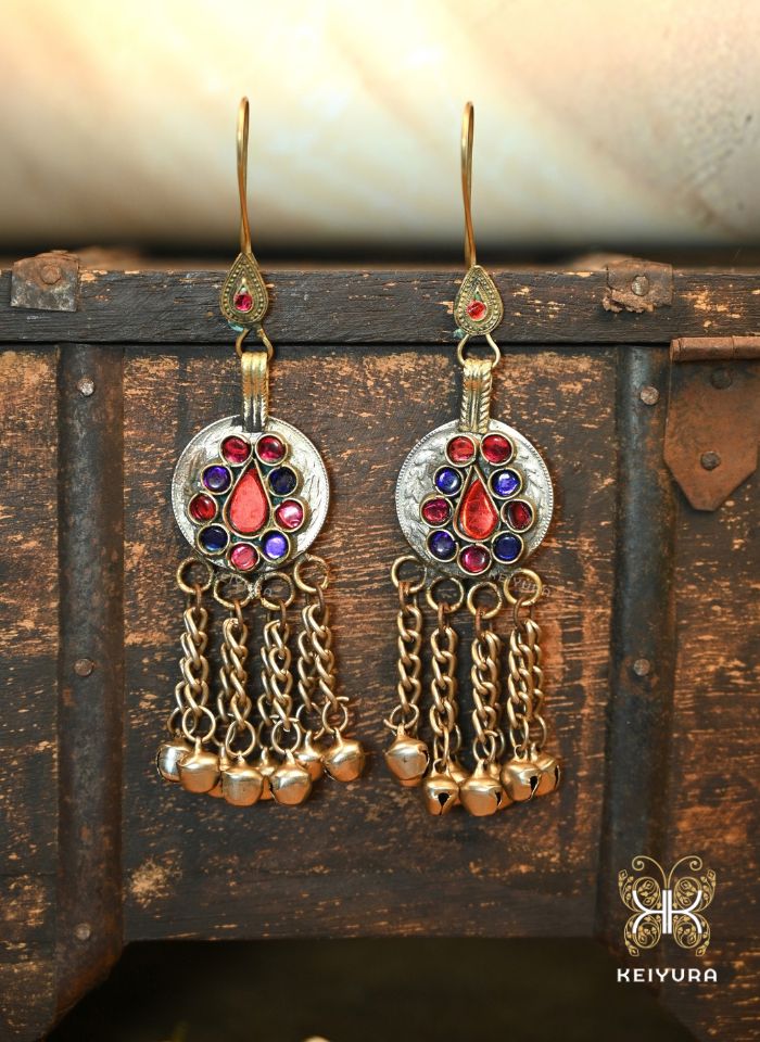 Uzma Multicolour Statement Earrings
