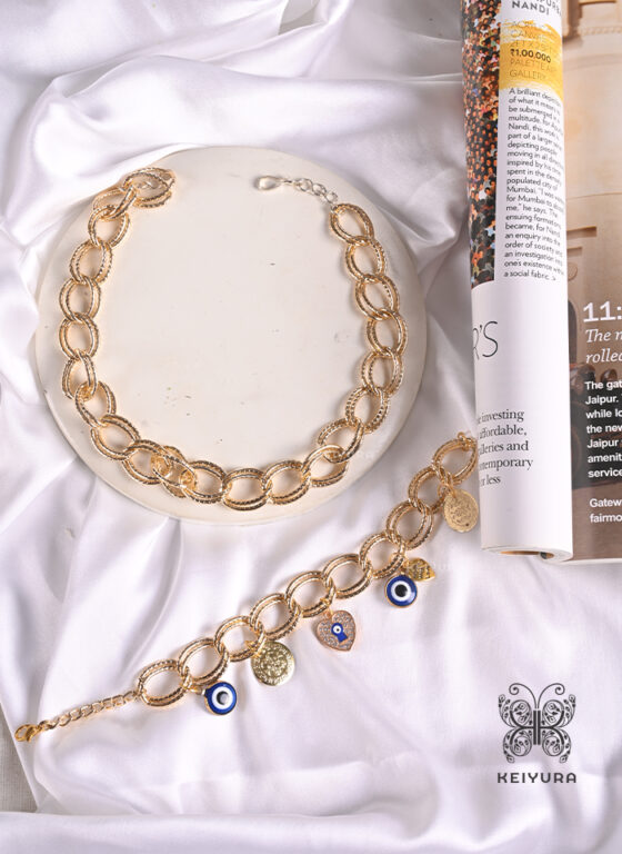 Marigold Bracelet and Necklace